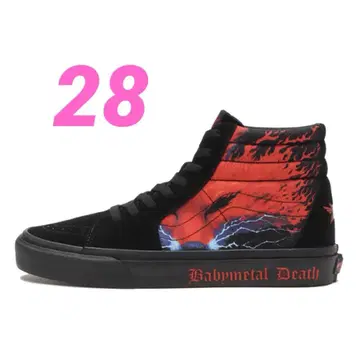 BABYMETAL x Vans Sk8-Hi 28cm