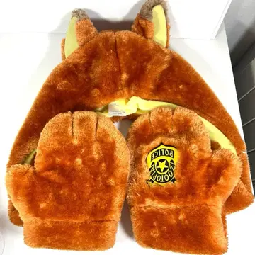 디즈니 리조트 주토피아 닉 팬캡 머플러캡