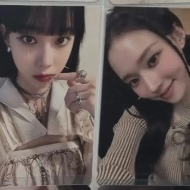 에스파 앨범 포카 특전 포카(뒷장ㅇ) 일괄 판매 개별 가능