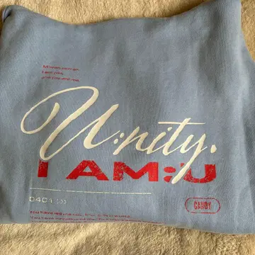 I AM U 후드티 스카이블루 나카지마 켄토 군