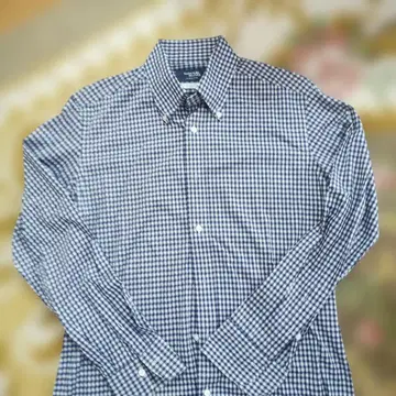 Maker's Shirt Kamakura 깅엄 체크 패턴 M 사이즈