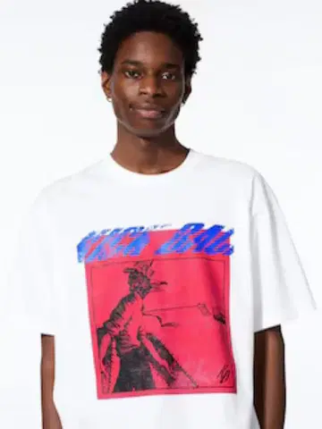 요네즈켄시 UNIQLO 콜라보 T셔츠/KICK BACK