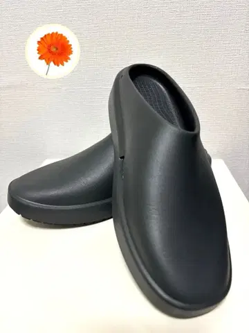 새상품 무인양품 일체 성형 사보 샌들 다크 그레이 S 사이즈