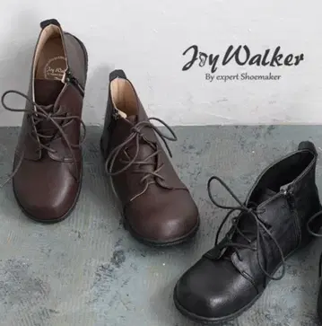 Joy Walker 레이스업 숏부츠 23.5