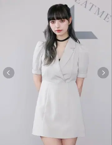 EATME 플리츠 랩 원피스