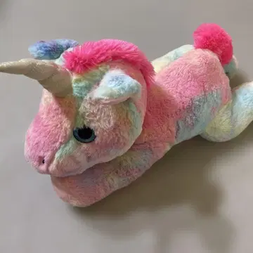 새상품급 약 50cm 컬러풀 유니콘 이즈코겐 그랑 이르미 봉제 인형