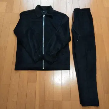블랙 자켓 팬츠 세트