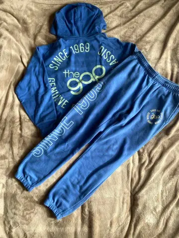 GAP 후드 부착 후드티 셋업