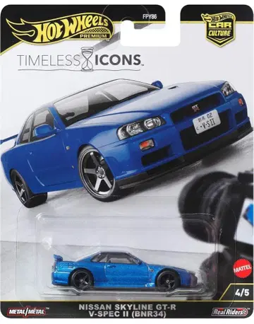 핫휠 스카이라인 R34 타임리스 아이콘