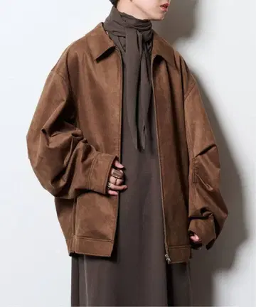 CTIY SHOP FAUX SUEDE VOLUME 자켓