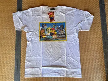 마리오 피카츄 T셔츠 화이트 Adult L사이즈