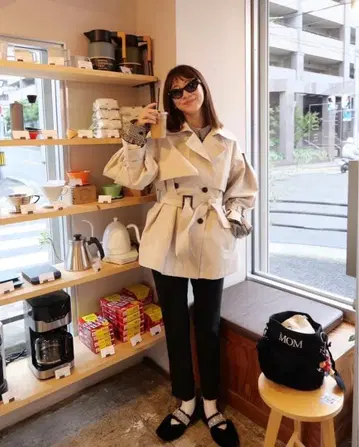 rosymonster 로지몬스터 트렌치코트 베이지