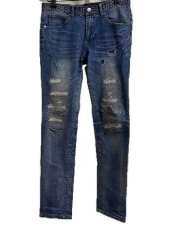 넘버나인 DENIM 나노 유니버스 별주 데님 M 하의 데미지