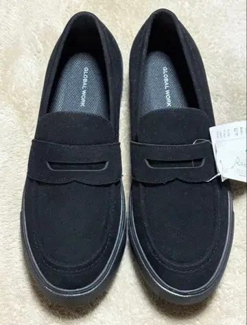 글로벌 워크  모듬 스니커즈 M 사이즈 블랙