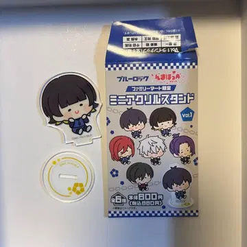 블루 록 음마호페 미니 아크릴 스탠드 히바리 린