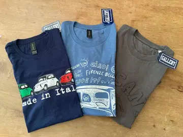 피아트 패턴 외 T셔츠 3종 세트