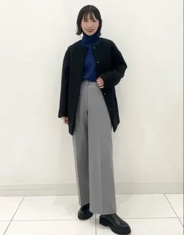 PLST 웜 리저브 와이드 팬츠