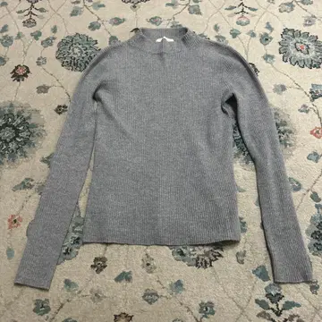 Valerie vie 그레이 울 스웨터