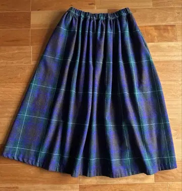 비슈의 맞춤 스커트 모칠마츠나가 체크