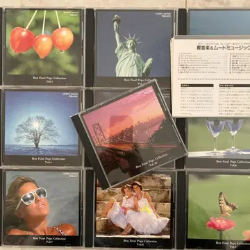 Best Final Pops Collection 10장 세트 BOX 포함