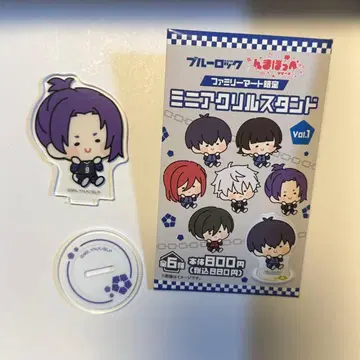 블루 록 응마호페 미니 아크릴 스탠드 미카게 레오