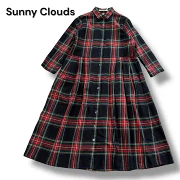 새상품급 써니클라우드 pon님의 타탄 체크 원피스