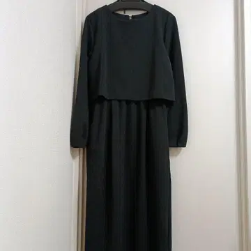 새상품 나노 유니버스 블랙 롱 원피스