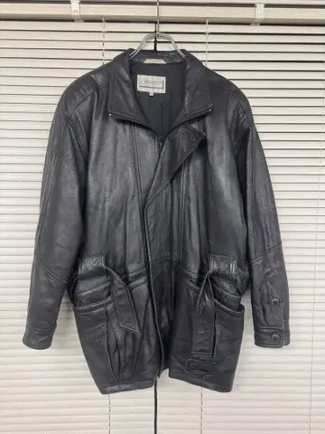 PERFECT 가죽 자켓 블루종 가죽 L 사이즈 남성용 이탈리아제