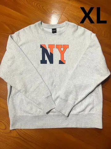 XL 사이즈 그레이 Only NY champion 맨투맨 트레이닝복