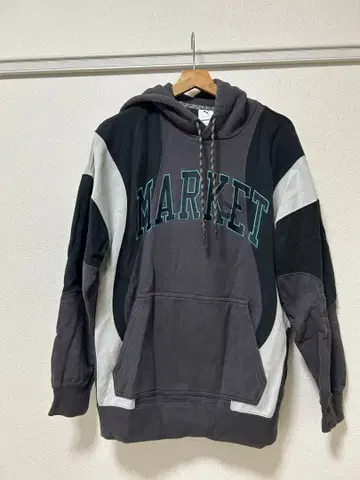 PUMA MAKET 후드티 US S 그레이/블랙