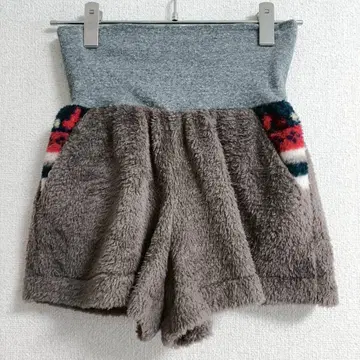 s0715 [메리아 빔즈] 복슬복슬 플리스 숏팬츠 포켓