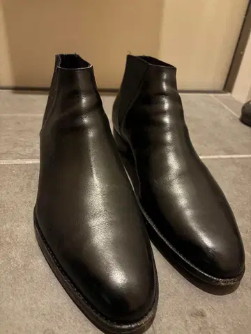 트레이딩 엽서 숏 사이드 고어 부츠 프레스티지 모델 uk8.5