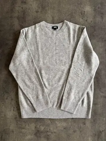 2023 유니클로 캐시미어 크루넥 스웨터 남성용 S