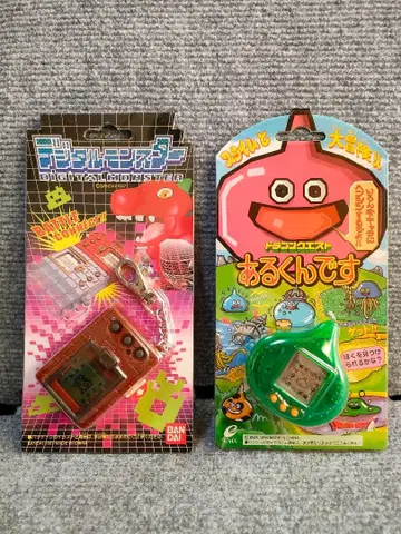 [ 초레어, 미개봉 ] 초대 디지몬과 걷기 세트! 드래곤 퀘스트