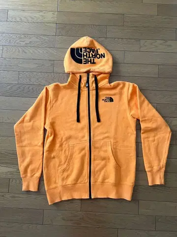 THE NORTH FACE 오렌지 집업 후드티