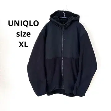 UNIQLO 유니클로 방풍 플리스 자켓 보아 후드티 XL