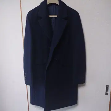 VICTIM 빅팀 더블 브레스트 체스터 코트