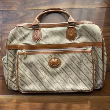 미사용 새상품 레트로 여행 보스턴백 쇼와