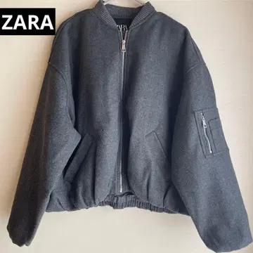 연말 SALE! ZARA 봄버 자켓 그레이 S