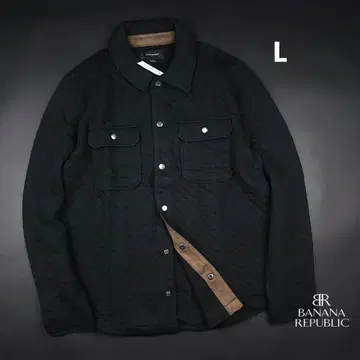 BANANA REPUBLIC QUILTED SHIRT JACKET L