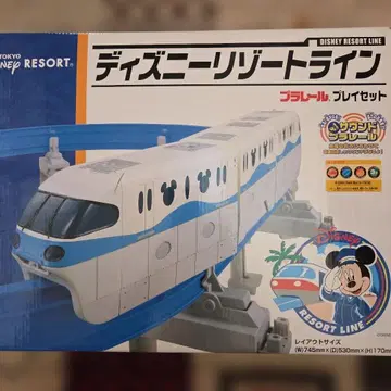 디즈니 리조트 라인 프라레일 세트와 세븐일레븐 한정판 굿즈 포함