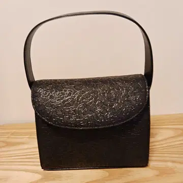 [일본제] 블랙 포멀 백 합성 피혁