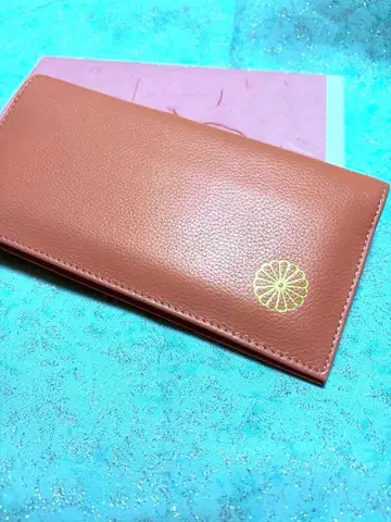 황궁 지갑 장지갑 핑크 황궁 한정판 국화 문양 새상품 미사용