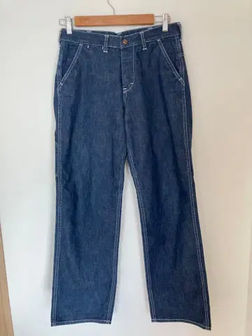 BEAMS BOY 페인터 팬츠 데님