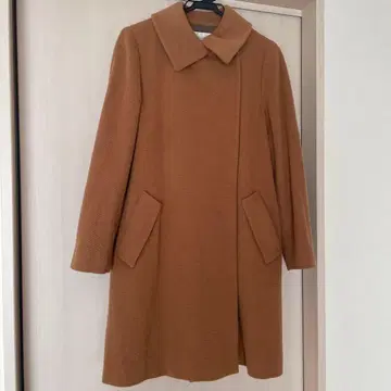 BALLSEY 브라운 롱 코트