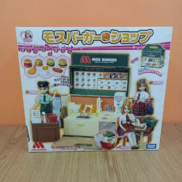 개봉 미사용 리카짱 모스버거샵 타카라토미