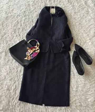 컨디션 최상 비밍 바이 빔즈 트위드 자켓 M 졸업식 세레모니