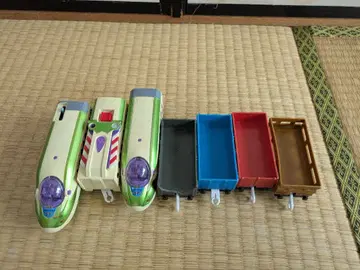 프라레일 차량 세트 (그린/화이트)