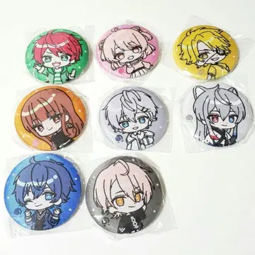 [ 8026 ] 컬러풀 피치 자수 캔뱃지