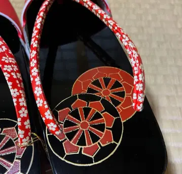 오키소우 일본 나막신 비옷 커버 포함